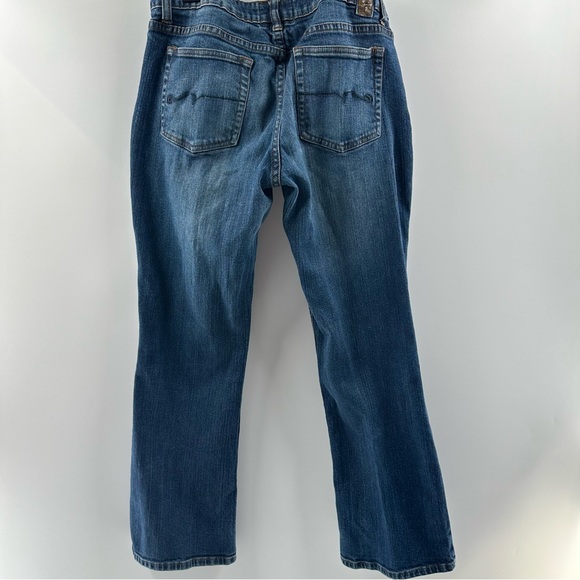 American Rag Vintage Y2K Bootcut Jeans – Low Rise, Medium/Dark Wash, Size 11S - Picture 9 of 10
